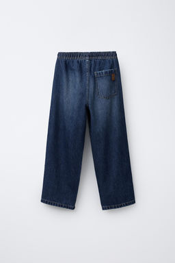 BAGGY JEANS WITH LABEL - Zara фото 2