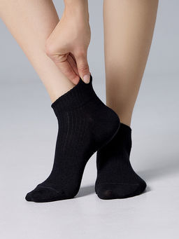 Носки женские черные в наборе, 3 пары - Mark formelle фото 4