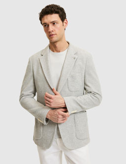 Gri Slim Fit Spor Ceket