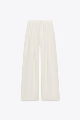 FULL LENGTH MULTI-PLEAT TROUSERS - Zara фото 7
