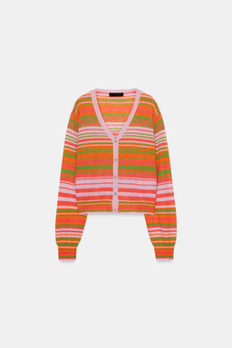 STRIPED CARDIGAN - Zara фото 5