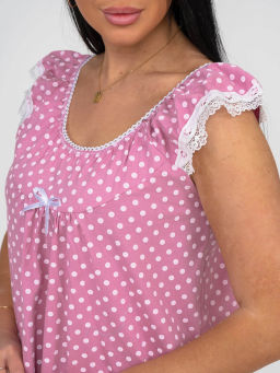 Ночная сорочка женская, цвет розовый