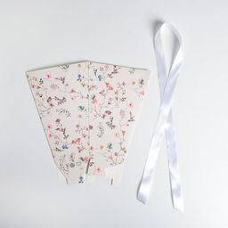 Переноска для цветов на лентах Flowers, 17 х 25 х 9 см - Дарите счастье фото 3