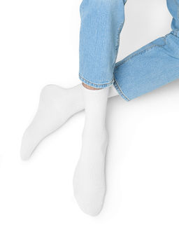 (Omsa) Active 116 нос.муж. с высокой резинкой (ЧЗ)