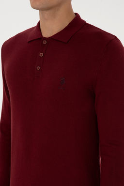 Erkek Bordo Basic Kazak - U.s. polo assn фото 14