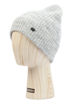 Шапка муж. шерсть+акр LB-N88107 l.grey melange