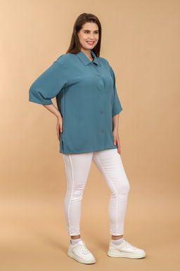 VIOTEX Блуза Жаркий сезон-1 из лён Манго - Виотекс фото 24