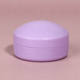 Расчёска массажная, круглая, складная, с зеркалом, d=7.5 см, в коробке, сиреневая