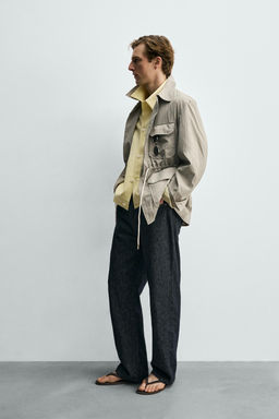 PARKA T?CNICA LIGERA / Beige claro - Zara фото 4