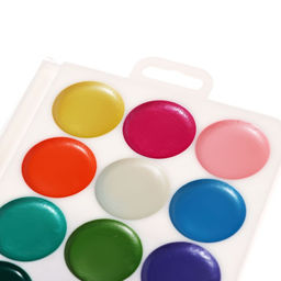 Акварель Calligrata, 18 цветов (9 классических + 9 перламутровых)