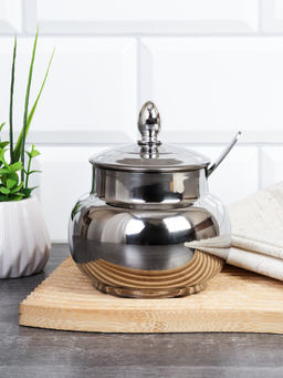 Соусник для горчицы с ложкой металл / OS-822 /уп 100/ - Галеонтрейд фото 2