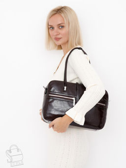 Сумка женская  51166SL coffee Velina Fabbaino-Safenta в Новосибирске
