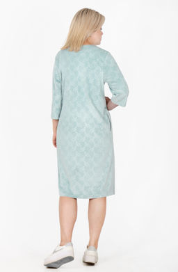 Халат Марго Х-462 (46-62) велюр - Лотос фото 2