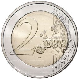 2 евро 2021 года F Германия Федеральные земли Германии  Саксония-Анхальт (Магдебургский собор)