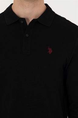U. S. Polo Assn / Мужской черный базовый свитшот - U.s. polo assn фото 14