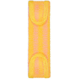 Мочалка массажная длинная с вертикальной полосой 17614