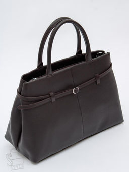 Сумка женская кожаная 8018-2S coffee Velina Fabbiano-Safenta