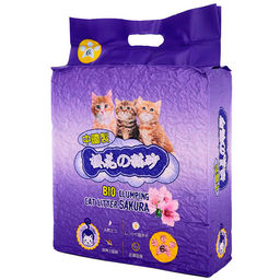 Комкующийся наполнитель Тофу Сакура 6л