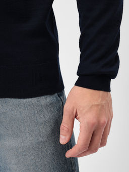 Джемпер мужской GREG G124-EV (т.синий)  фото 4