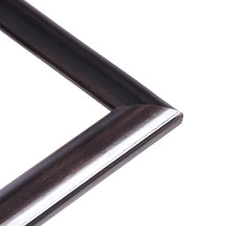 Рама для картин (зеркал) 40×50×2.6 см, дерево, Berta, темно-коричневая