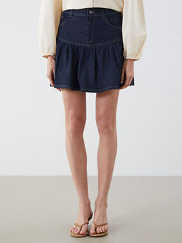 Standart Fit F?rf?rl? Mini Jean Etek