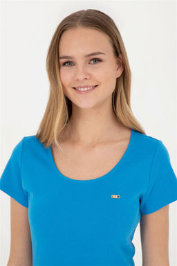 Женское трикотажное платье Saks - U.s. polo assn фото 4