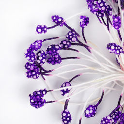 Blumentag Тычинки для искусственных цветов TIC/F-3 10 х 85 шт фиолетовый/purple  фото 6