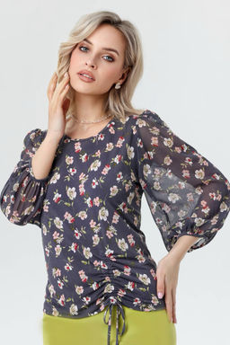 Блузка женская 7021/05/Серый - Rise фото 5