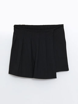 Beli Lastikli Basic K?z ?ocuk ?ort Etek