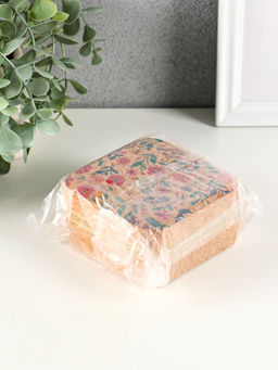 Шкатулка для украшений «Цветочная», пробка, кожзам, 10×10×5 см