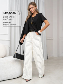 Футболка паутинка полупрозрачная - Binita фото 12