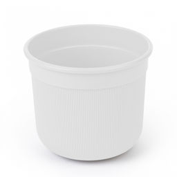 Цена за 2 шт. Горшок цв. "Сканди" 5л (с дренажной вставкой) (белый) М9153