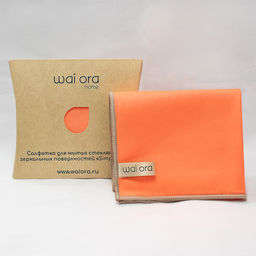 Салфетка для мытья стеклянных и зеркальных поверхностей Clear Simple (Фламинго) - Wai ora фото 4