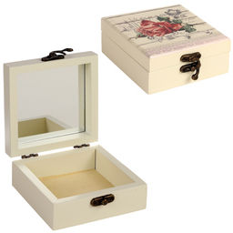 Шкатулка 10х10х5 см / HL206 /уп 84/ - Галеонтрейд фото 5