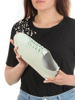 05-PDXL97-5 Кроссовки женские (натуральная кожа) - Фабричный китай фото 2