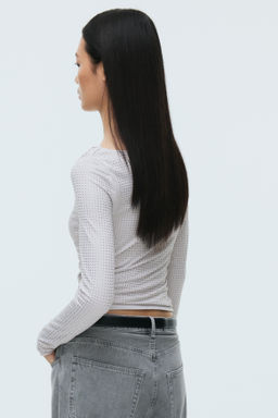 Top con detalles decorativos - H&m фото 5