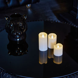 ULD-F060 WARM WHITE CANDLE SET3 Фигура светодиодная Свеча на батарейках CR2032 (в/к), в составе набора из 3 штук. 1 светодиод. Теплый белый свет. TM Uniel - Volpe фото 7