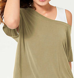 Блузка и топ, песочная и экрю - Linea tesini фото 6