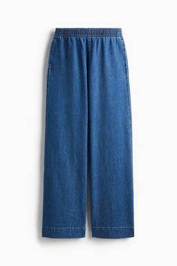 Pantal?n denim con cintura el?stica