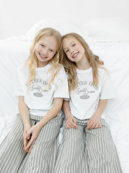 МП 1657/белый Н250 пижама для дев