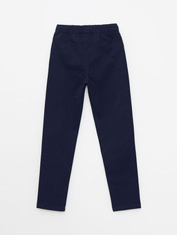 Beli Lastikli Slim Fit Erkek ?ocuk Gabardin Pantolon - Waikiki фото 3