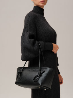 Кожаная сумка Linda DBR 31340 черный фото 6