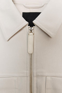 ADJUSTABLE WAIST JACKET WITH POCKETS - Zara фото 6