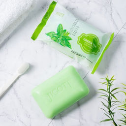 Jigott Мыло-скраб для лица и тела с экстрактом зеленого чая / Green Tea Scrub Soap, 150 г