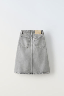 DENIM MIDI SKIRT - Zara фото 4