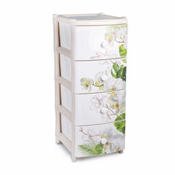 Комод "Орхидеи" 4-х секц. М2059