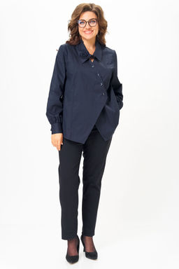 Блуза Michel Chic 789 дымчато-синий фото 4