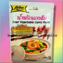 Аутентичная тайская паста для овощного карриВес брутто:60.00 г