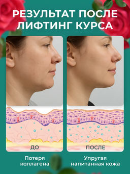 Подтягивающая тейп лифтинг маска для подбородка и овала лица (3610)