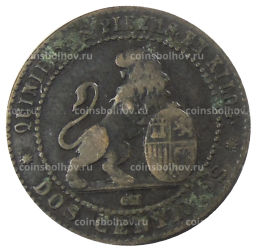 2 сентимо 1870 года Испания